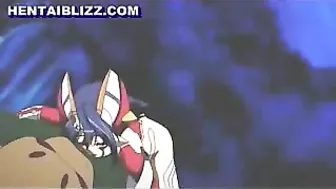 Busty Anime Heroine Gets Fucked by Monstrous Tentacle in Mind-Blowing Hentai Video