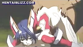 Busty Anime Heroine Gets Fucked by Monstrous Tentacle in Mind-Blowing Hentai Video