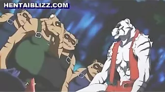 Busty Anime Heroine Gets Fucked by Monstrous Tentacle in Mind-Blowing Hentai Video