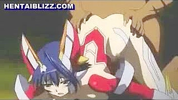 Busty Anime Heroine Gets Fucked by Monstrous Tentacle in Mind-Blowing Hentai Video