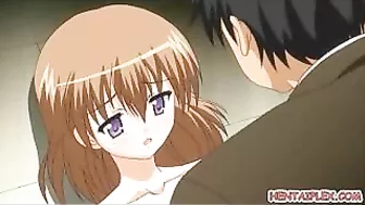 Sexy Hentai Schoolgirl with Big Tits Gets Fucked by Her Master