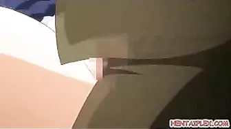 Sexy Hentai Schoolgirl with Big Tits Gets Fucked by Her Master