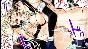 Caught by Tentacles and Fucked by Shemale Anime - A Hentai Adventure