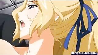 Hentai Schoolgirls' Groupsex Cumshot Orgy