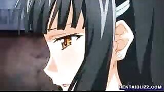 Hentai Schoolgirls' Groupsex Cumshot Orgy