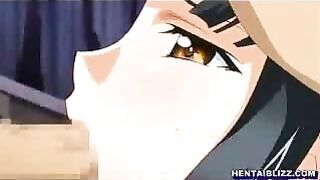 Hentai Schoolgirls' Groupsex Cumshot Orgy