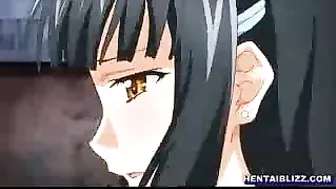 Hentai Schoolgirls' Groupsex Cumshot Orgy