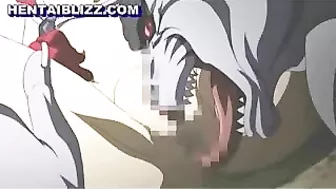 Monstrous Licking of Busty Hentai's Pussy in Wild Sex Session Monstrous Licking of Busty Hentai's Pussy in Wild Sex Session