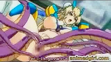 Busty Hentai Girls Get Fucked by Monster Tentacles and Snake!