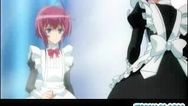 the Steamy Maid Boy Masturbate in the Bathroom for Ultimate Hentai Pleasure!