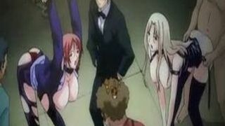 Hentai Porn Video - Chained Girl gets Doggy Style Fucked and Cum faced for your pleasure!