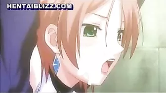 Hentai Porn Video - Chained Girl gets Doggy Style Fucked and Cum faced for your pleasure!