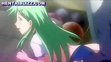 Unlucky Hentai Guy Fucks Multiple Anime Co-eds in Lucky Porn Video!