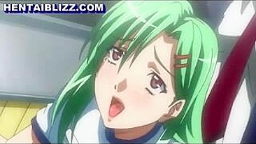 Unlucky Hentai Guy Fucks Multiple Anime Co-eds in Lucky Porn Video!