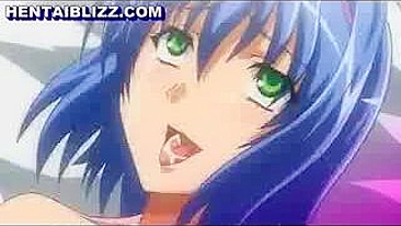 Unlucky Hentai Guy Fucks Multiple Anime Co-eds in Lucky Porn Video!