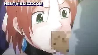 Hentai Group Fuck - Chained Girls get Hard Facials and Cum