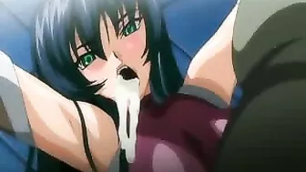 Jizz and Vomit Explosion - A Hentai Cum Barfing Compilation