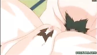 Hentai Wife Porn - Busty Wife Gets Hot and Wet from Pussy Poking