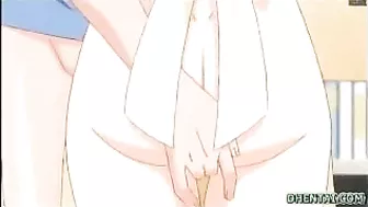 Hentai Wife Porn - Busty Wife Gets Hot and Wet from Pussy Poking