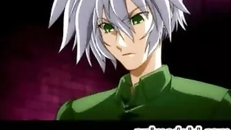 Bound and Gagged Shemale DILDOED, ASSFUCKED in Dungeon Master's Dominance