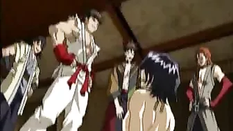 Bound Anime Boy Gets Anal Virginity Broken by Rough Fucking