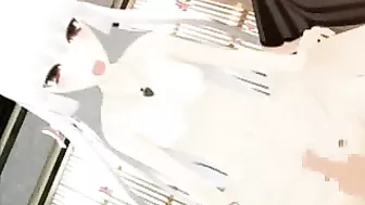 Shemale Anime Dominates Hentai Girl in Doggystyle Fuck