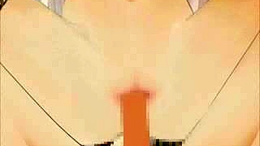 Shemale Anime Dominates Hentai Girl in Doggystyle Fuck