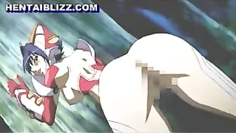 Monster Fucks Busty Hentai Babe in Explosive Porn Video