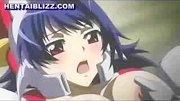 Monster Fucks Busty Hentai Babe in Explosive Porn Video