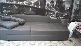 A caught sister asked for a massage but for that she had to remove her clothes