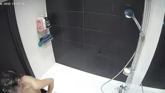 Putting a hidden cam in this place means I caught sister taking off her clothes