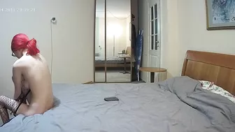 I caught sister coming home from her job as a stripper and she was naked