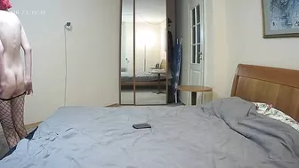 I caught sister coming home from her job as a stripper and she was naked