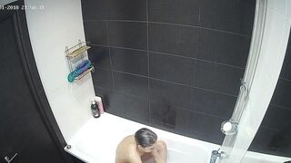 The hidden cam show is back with another caught sister all alone in the shower