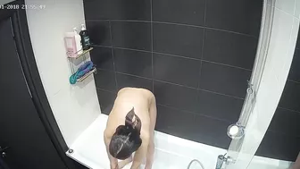 The hidden cam show is back with another caught sister all alone in the shower