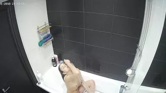 The hidden cam show is back with another caught sister all alone in the shower