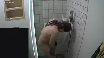 A chubby woman with a tattooed thigh is part of a hot caught sister compilation