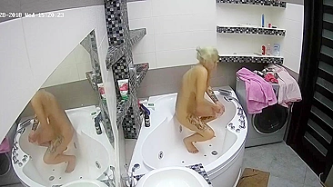 I caught sister by putting a hidden cam in the bathroom to see her naked