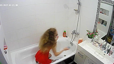Friend caught sister coming home late one night and going to the bathroom