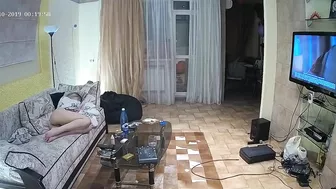 Hidden cam leads to a video of a caught sister playing with her tight cunt