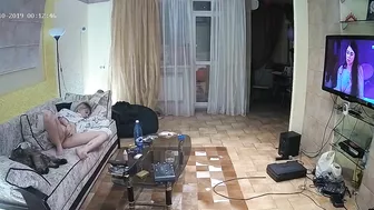 Hidden cam leads to a video of a caught sister playing with her tight cunt