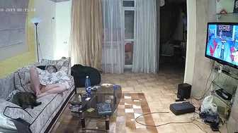 Hidden cam leads to a video of a caught sister playing with her tight cunt