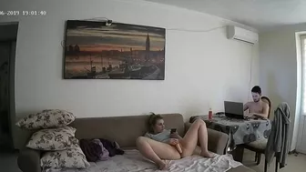 A random dude is playing games on his laptop so he did not caught sister A random dude is playing games on his laptop so he did not caught sister