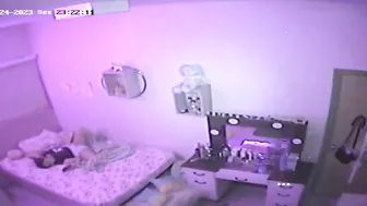 An older video of a caught sister thinking she is all alone all afternoon