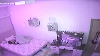 An older video of a caught sister thinking she is all alone all afternoon