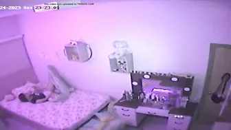 An older video of a caught sister thinking she is all alone all afternoon