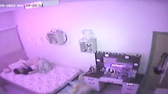 An older video of a caught sister thinking she is all alone all afternoon