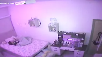 An older video of a caught sister thinking she is all alone all afternoon