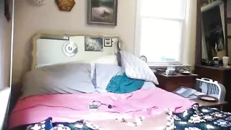 Young girl with light hair is a caught sister that loves making herself cum