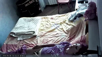 Voyeur masturbation video featuring an amateur babe becoming a caught sister